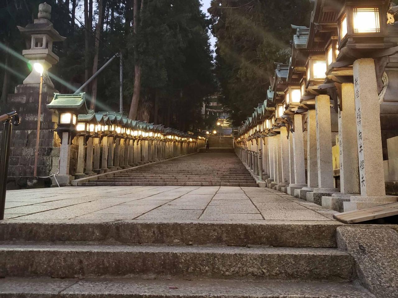 Shiroyama Ryokan Ikoma Bagian luar foto